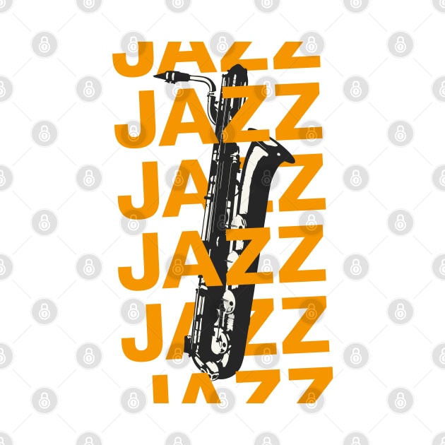 Minimal Jazz Poster Design by gnomeapple