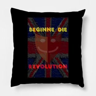 Beginne Die Revolution Pillow