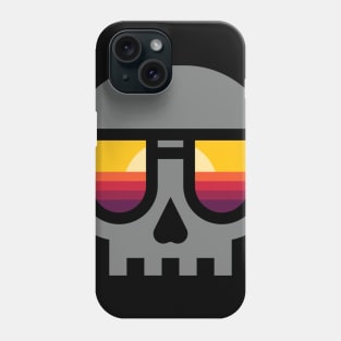 Sunset Skull Phone Case