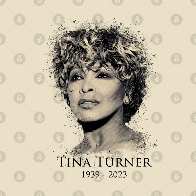 RIP Tina Turner by Yopi