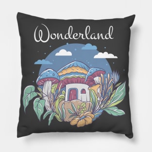 wonderland fantasy home Pillow