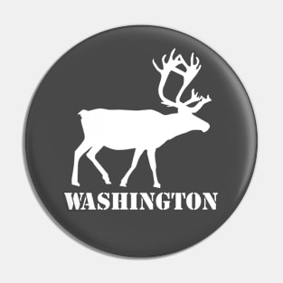 Washington Elk Hunting Shirt Pin