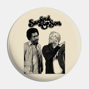 Sanford And Son Retro Vintage VII Pin