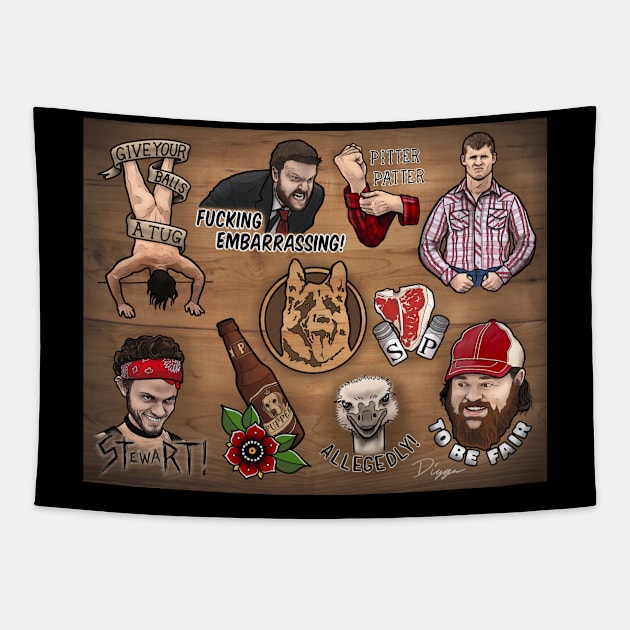 Letterkenny Flash Tapestry by Digart