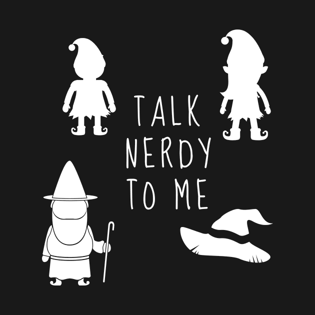 Talk Nerdy to Me by JD McCroskey Bookish Merch