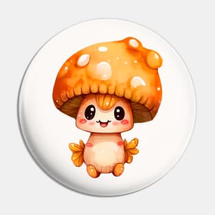 Cute Mushroom Two Pin