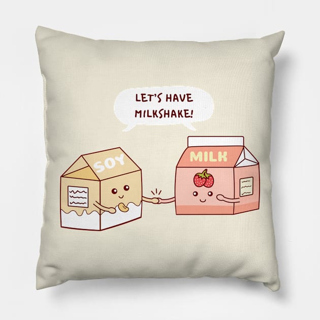 Milkshake Pillow by chyneyee