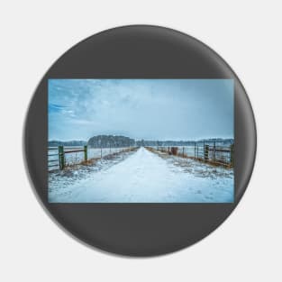 January Snow Day Pin