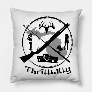 Thrillbilly Coat Of Arms 2 Pillow