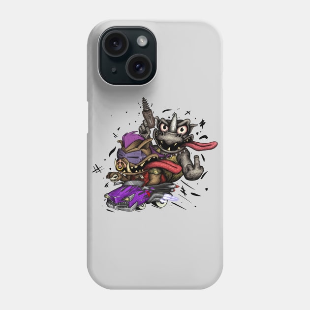 Hench Finks Phone Case by Just Reese Art