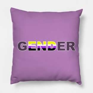 End Gender Pillow