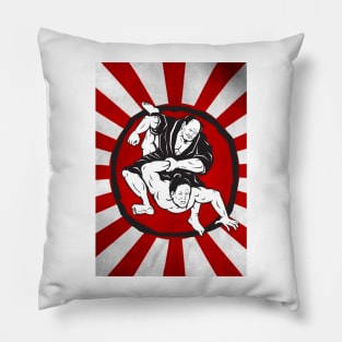 SUMO WRESTLERS Pillow