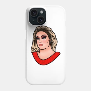 jan face crack stressed Phone Case