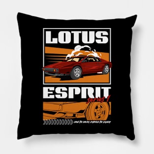 Retro Lotus Series 1 Pillow