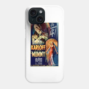 KARLOFF THE MUMMY 1932 Horror Terror Retro Movie Phone Case