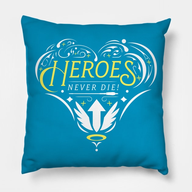 Mercy Ultimate Illustration Pillow by 10legan