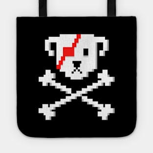 Pixel Pirate Dog Tote