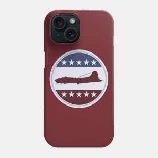 WW2 B-17 Flying Fortress Patch Phone Case