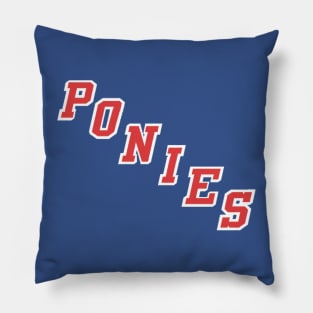 Ponies (Rangers) Pillow