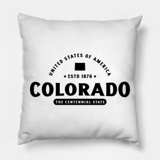 Colorado The Centennial State Pillow