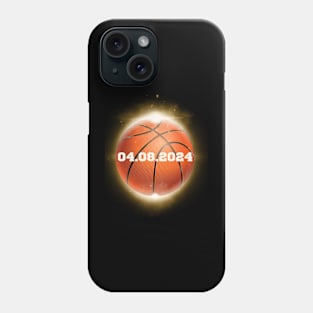 Lispe Eclipse of Sun by College Basketball 04.08.2024 Phone Case