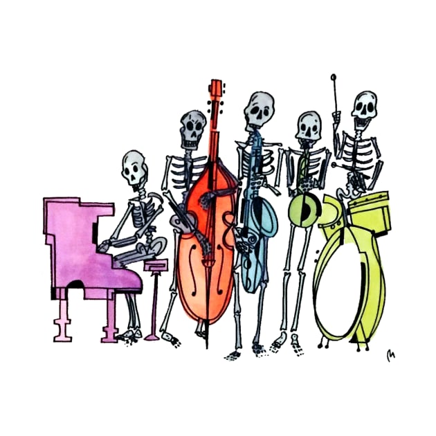 The Skeleton Band by WorldofPollux