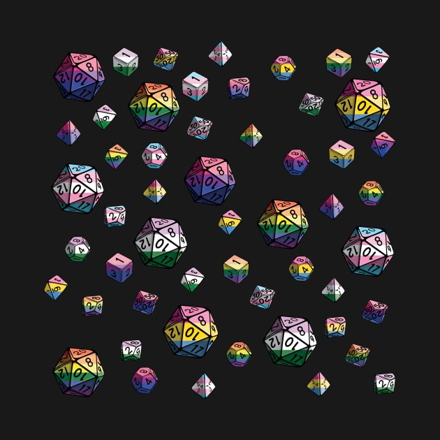 Pride Dice Pattern by CrowleyCreations