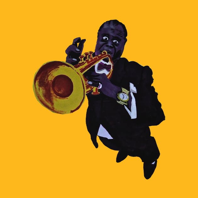 Louis Armstrong by SPINADELIC