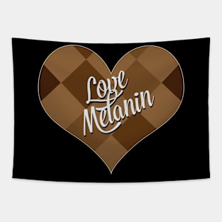 Love Melanin Valentine's Day Tapestry