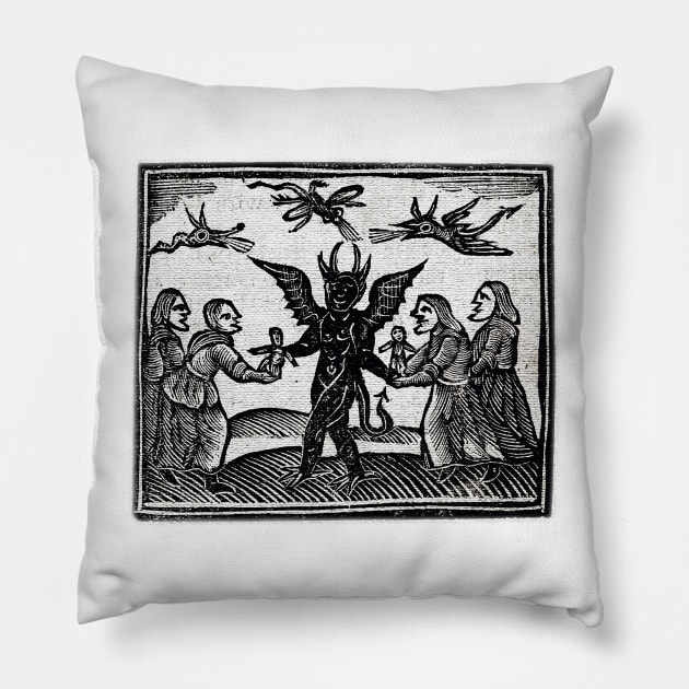 The meeting of witches with the master Pillow by Marccelus