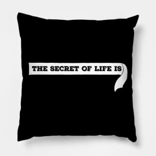 The secret of life Pillow