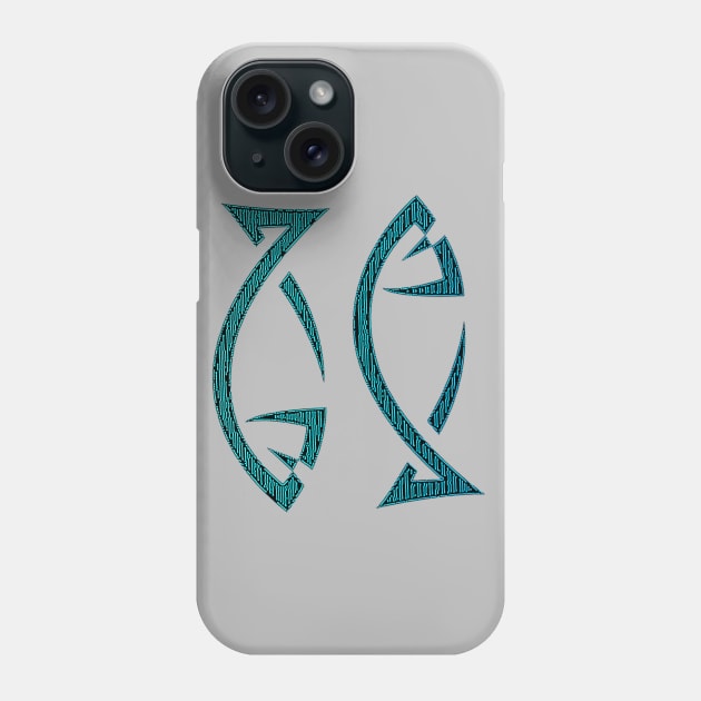 Pisces Fish Phone Case by Zodiac Syndicate