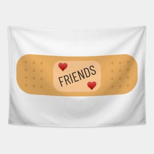 Friends Patch, friend bandaid Tapestry