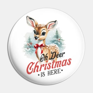 Oh Deer, Christmas is here! Pin