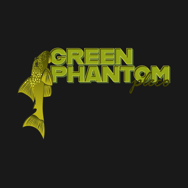 Green Phantom Pleco by Robomonster Graphics