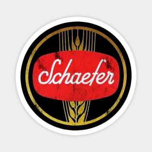 Schaefer Beer Vintage Logo Magnet