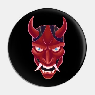 Oni mask Pin