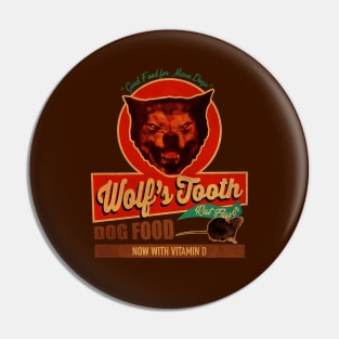 Wolf Tooth Dog Food Pin