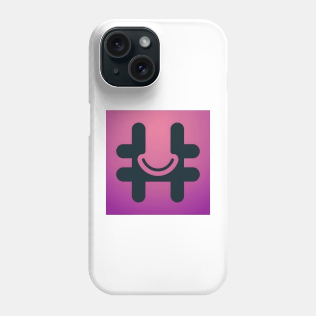 HashTagSmile Phone Case by Shiwwa