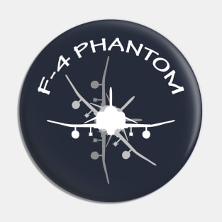 F-4 Phantom II Military Fighter Aircraft Pin