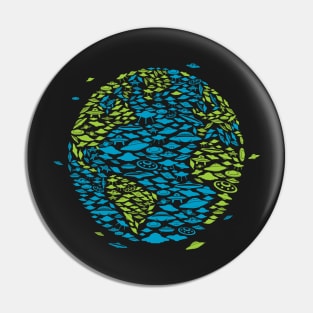 Not Made On This Earth Pin
