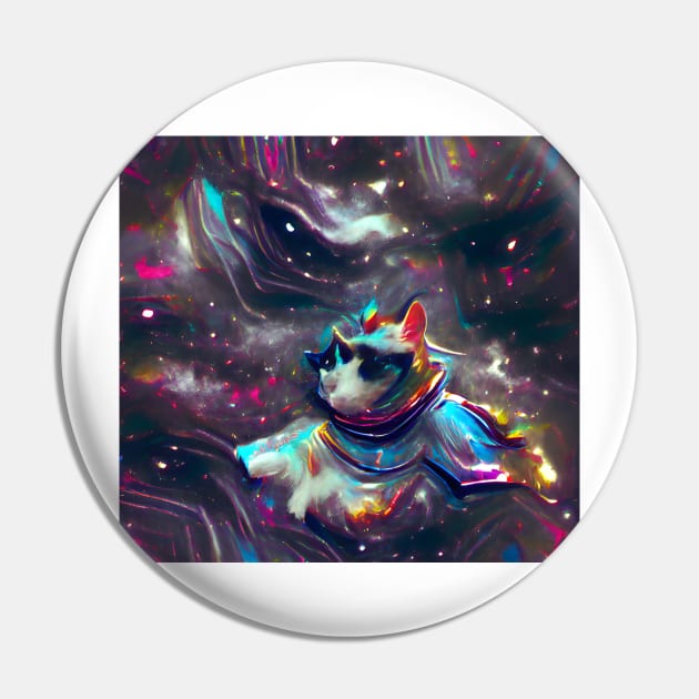 Space Cat Pin by Mihadom