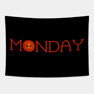 I Hate Monday morning Tapestry