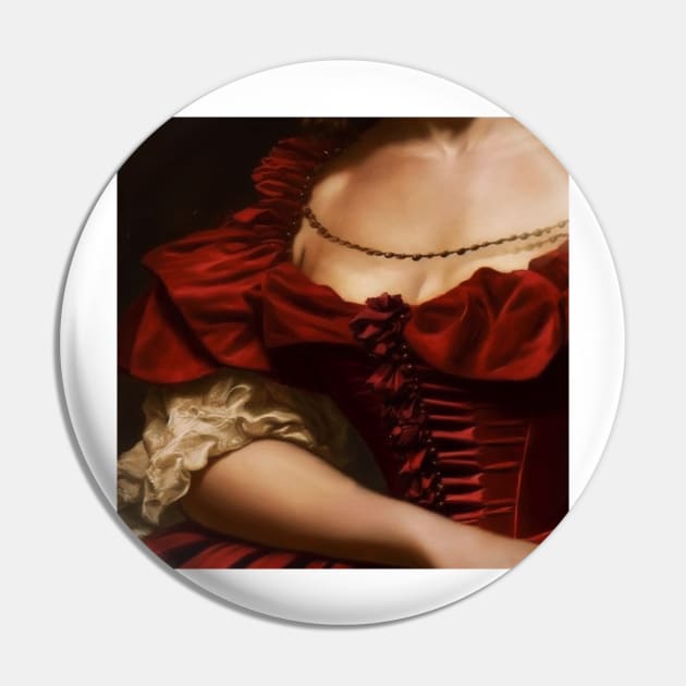 aesthetic Franz Xaver Winterhalter red dress Pin by faewildlingart