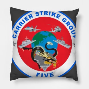 Carrier Strike Group Five Pillow