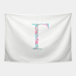 Gamma Splash Greek Letter Tapestry