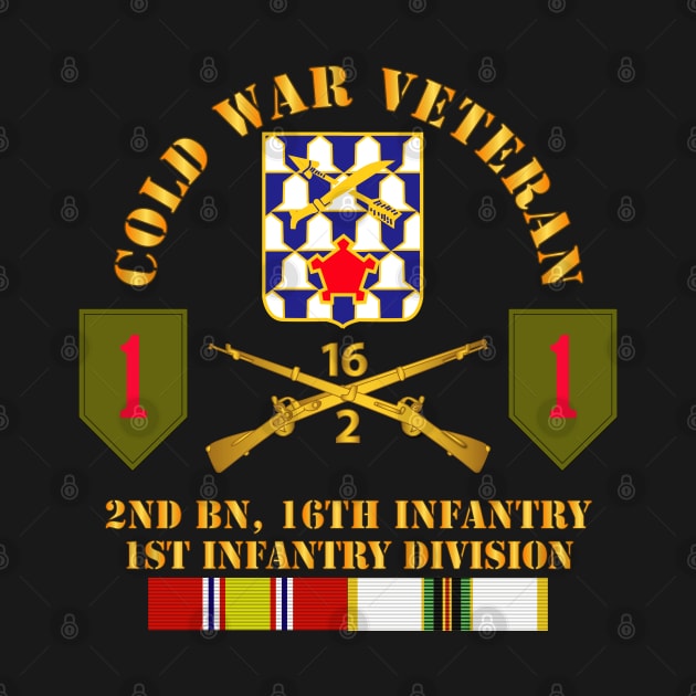 Cold War Vet w 2nd Bn 16th Infantry - 1st ID w COLD SVC by twix123844