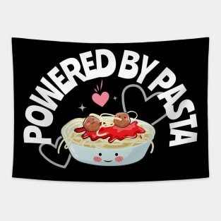 powered by pasta Tapestry