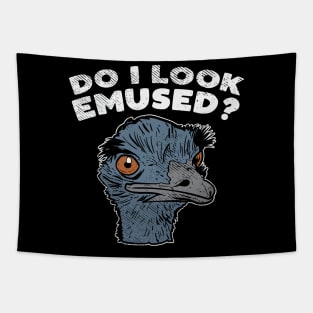Funny Emu Bird Gifts, Funny Emo Music Quote Tapestry