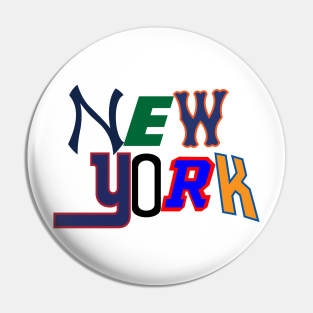 NYC All City Pin